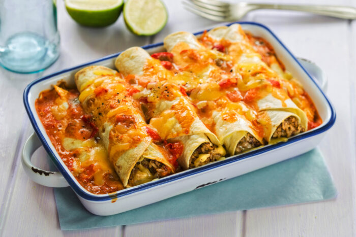 Enchiladas poulet .
