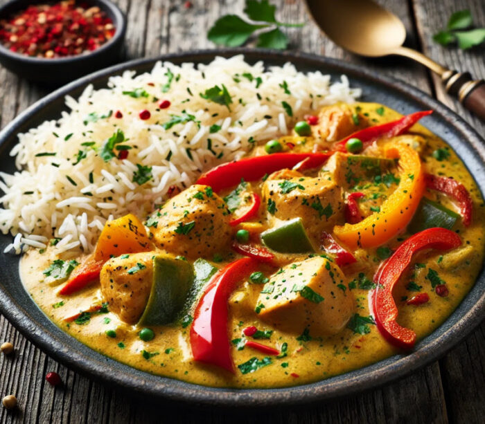 POULET KORMA .
